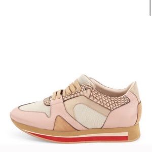 ❗️CLOSET CLOSING❗️BurberryPinkColor Block Sneakers
